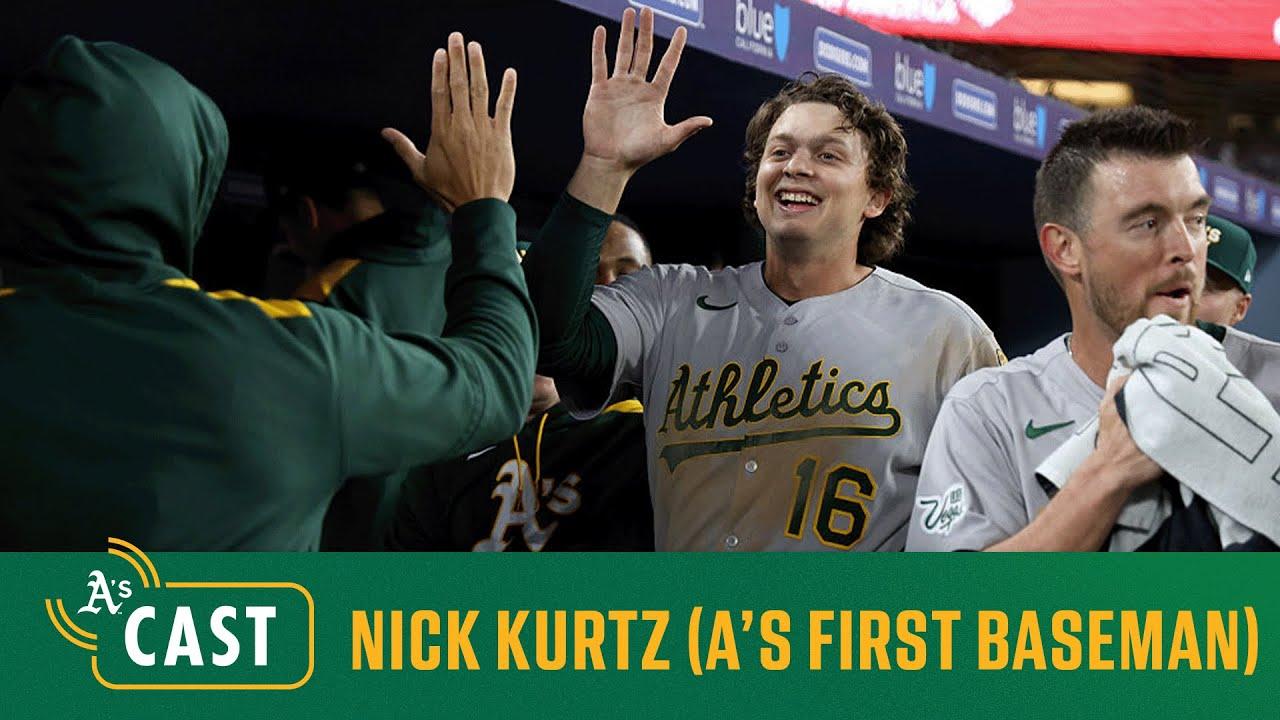Nick Kurtz Reflects on First MLB Home Run | A's Cast Live