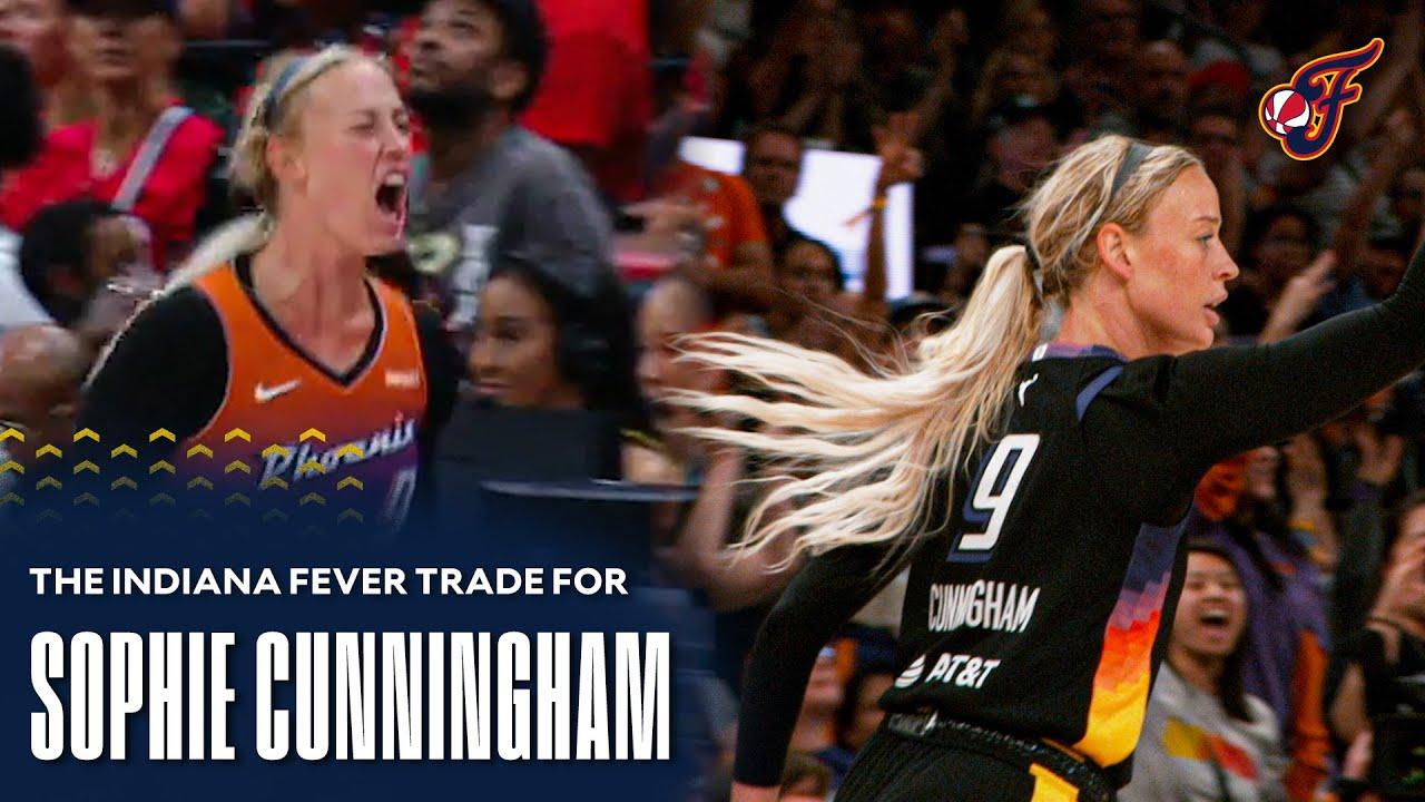 Indiana Fever Acquire Guard Sophie Cunningham in Four-Team Trade 👀🔥