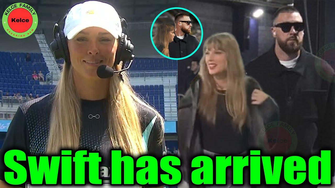 Kylie Kelce Reveals Taylor Swift's Appearance at Chiefs vs Cardinals Game While Commenting on ESPN