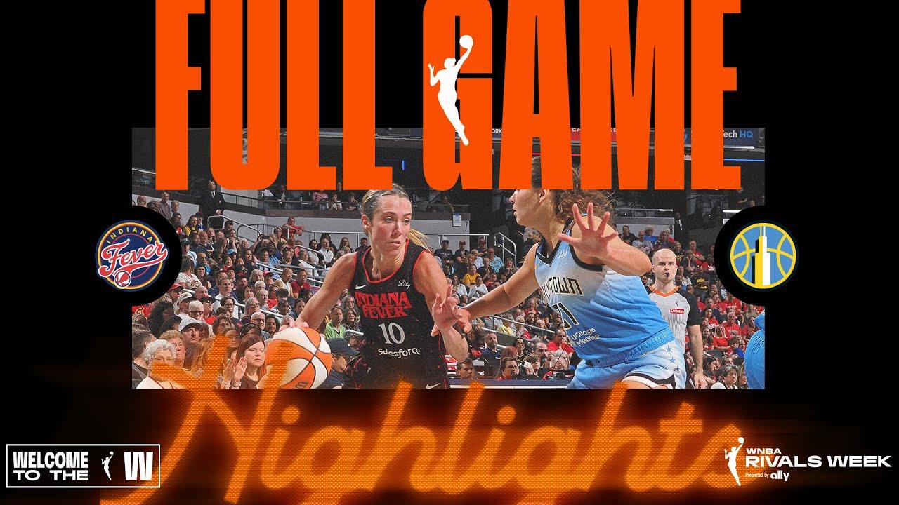 Chicago Sky vs. Indiana Fever Full Game Highlights I August 9, 2025