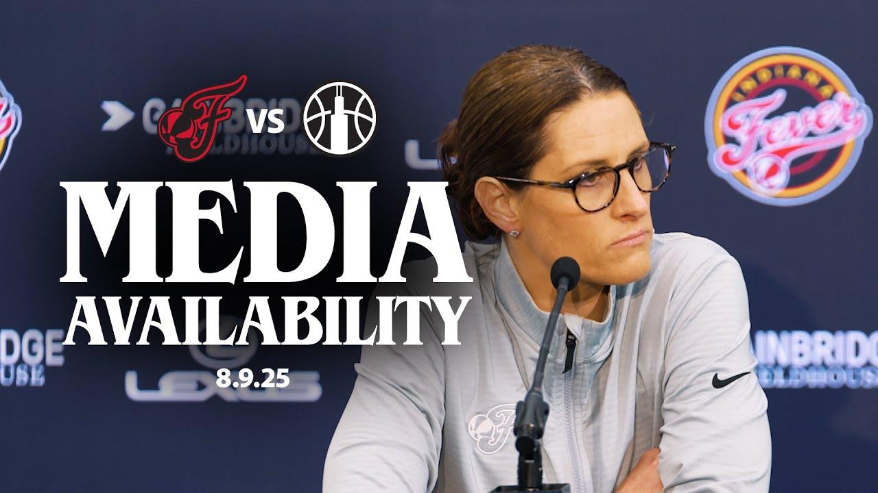 Stephanie White Pregame Media Availability vs. Chicago Sky | August 9, 2025