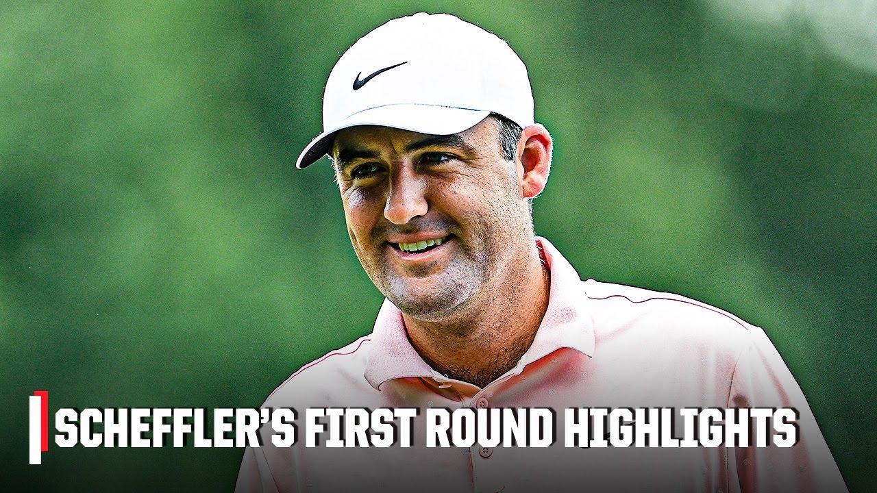 Scottie Scheffler's HIGHLIGHTS from first round of the FedEx St. Jude Championship | Golf on ESPN