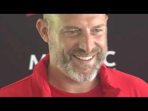 Chiefs training camp with Matt Nagy, Creed Humphrey and others