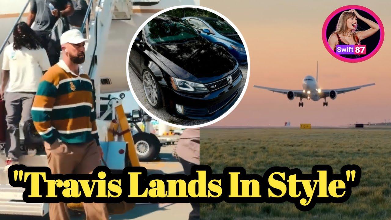 Travis Kelce & Patrick Mahomes Land in Seattle in Style To Face Seahawks—#nfl#viral