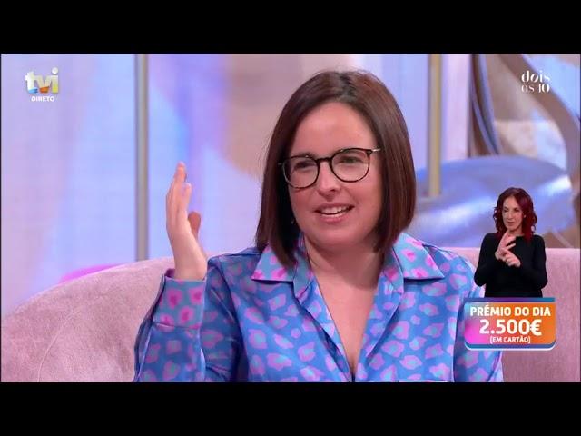 Como começou a amizade com Manuel Luís Goucha? Joana Marques revela tudo! | Dois às 10