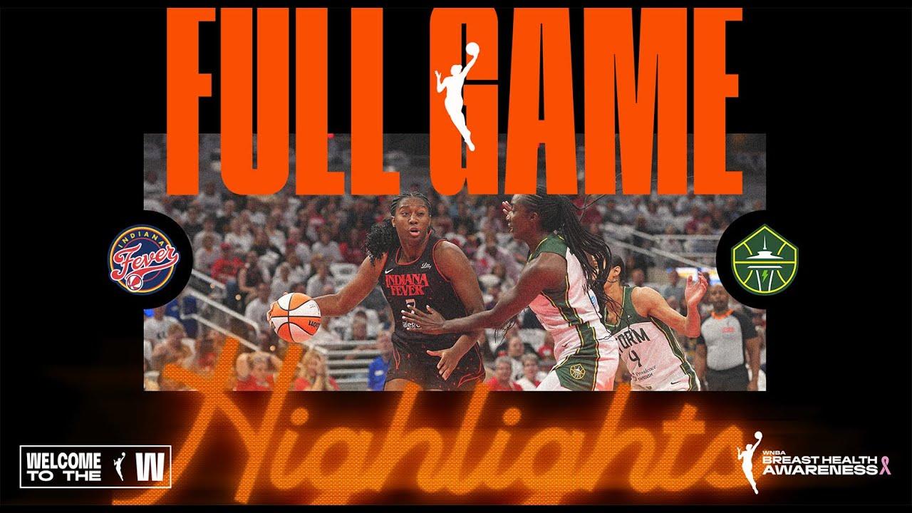 Seattle Storm vs. Indiana Fever | FULL GAME HIGHLIGHTS | August 26, 2025