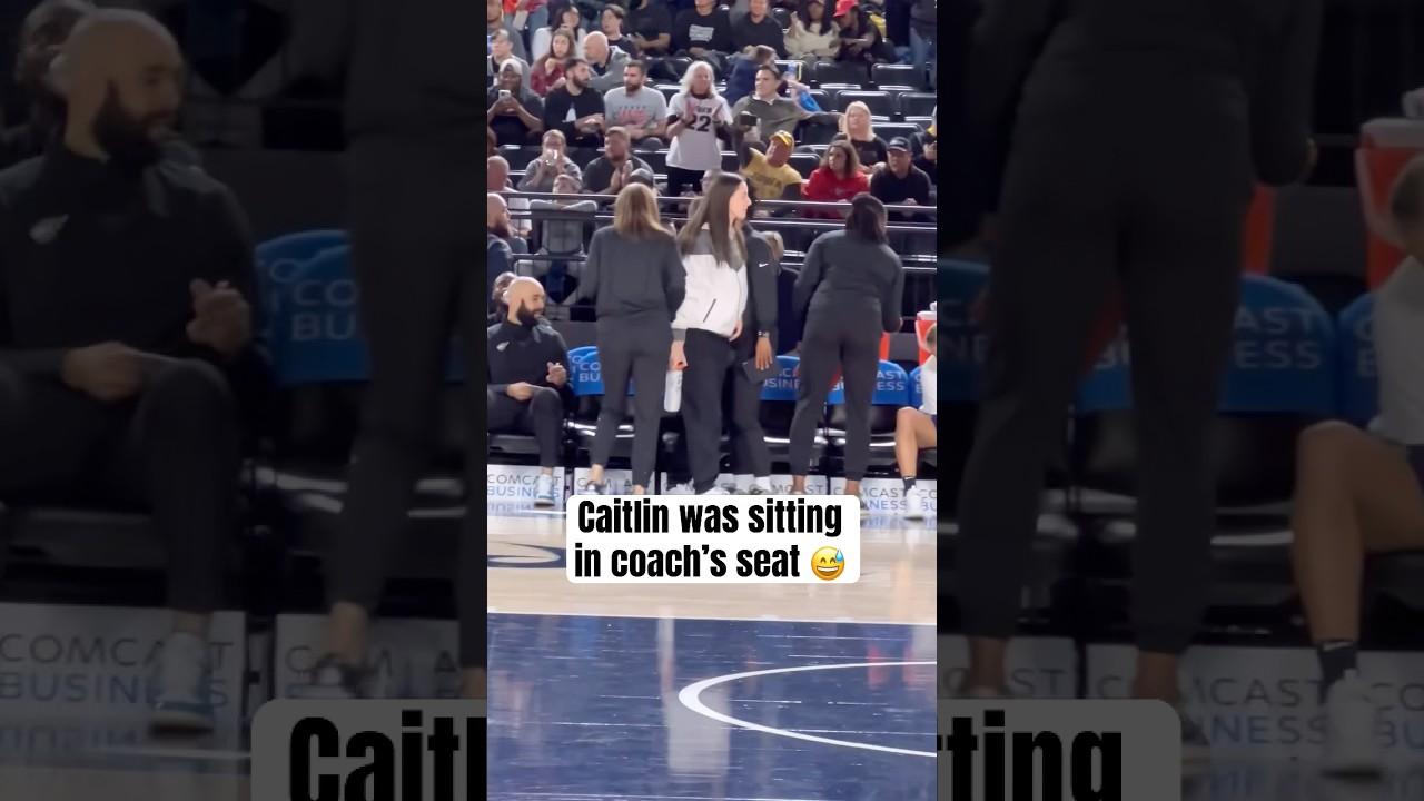 Stephanie White made Caitlin Clark move 😭 (via JakeWilkns/X)