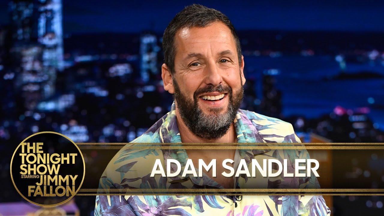 Adam Sandler Reacts to Viral Robot Dressed Up as Him, Talks Bad Bunny Happy Gilmore 2 Cameo