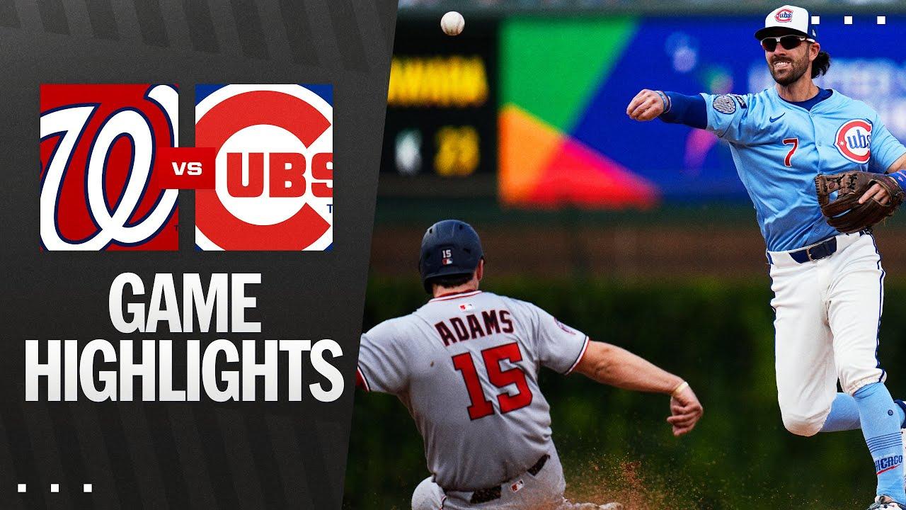 Nationals vs. Cubs Game Highlights (9/5/25) | MLB Highlights