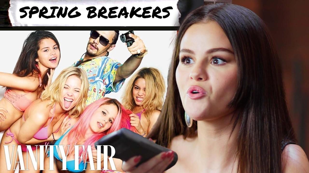 Selena Gomez Rewatches Emilia Pérez, Spring Breakers & More | Vanity Fair