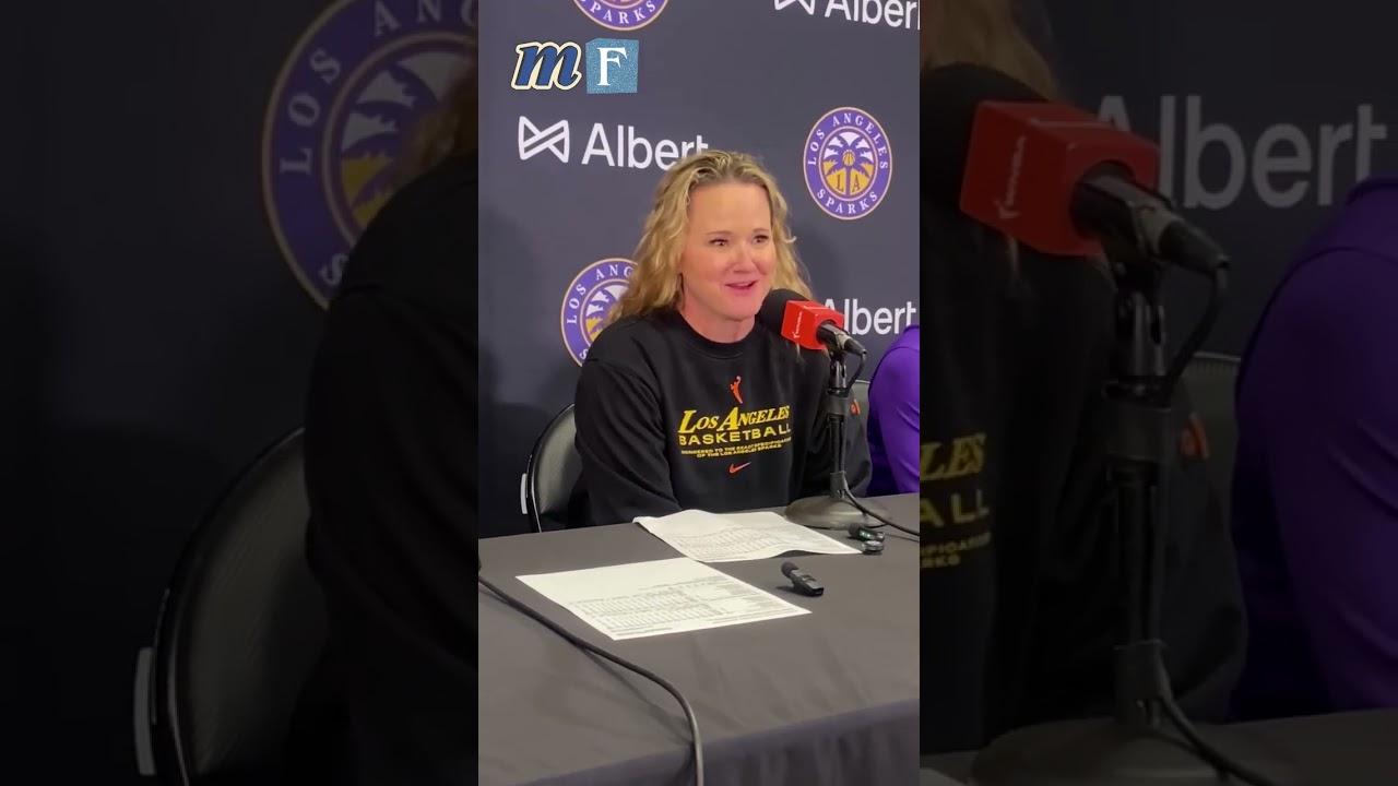 Rae Burrell RETURNS to the LA Sparks. What Lynne Roberts had to say