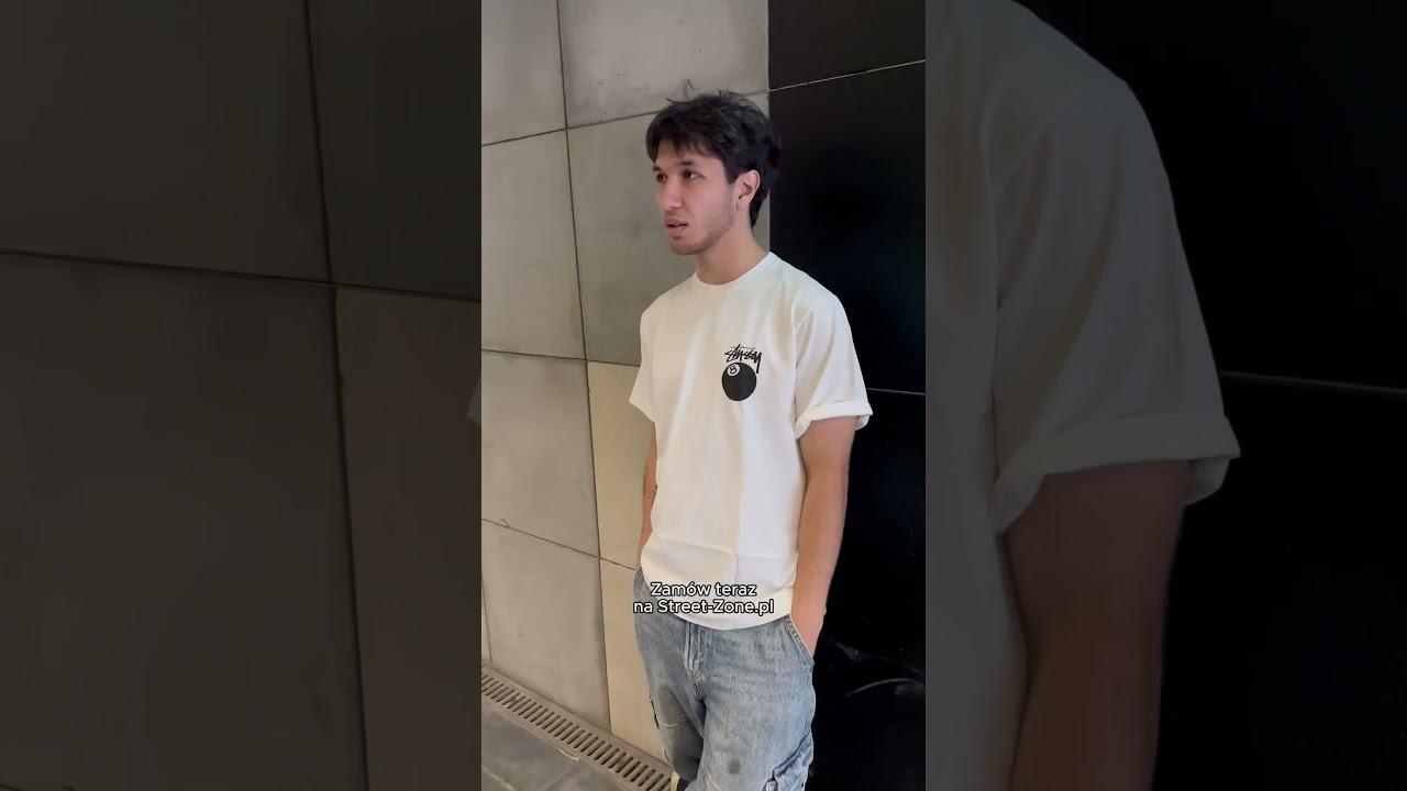Stussy 8 Ball Pigment White T-Shirt