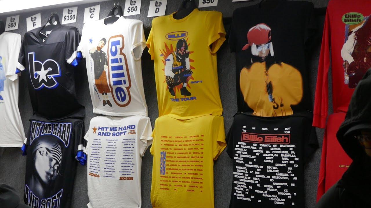 Billie Eilish Hit Me Hard And Soft Tour Merch Kia Forum Night 1 California USA December 15, 2024