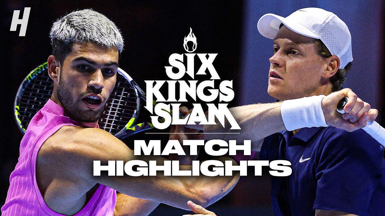 Carlos Alcaraz vs Jannik Sinner - FINAL - BEST HIGHLIGHTS | 2025 Six Kings Slam @Netflix