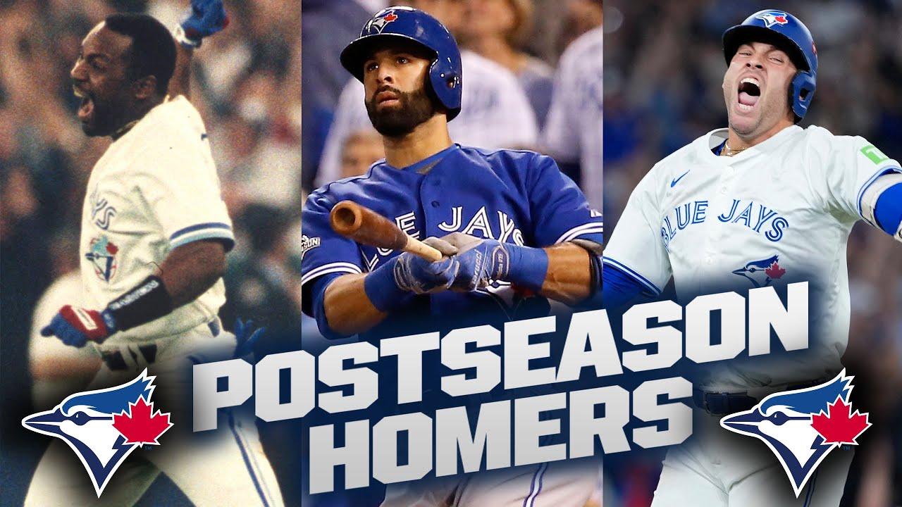 16 minutes of EPIC Blue Jays Postseason homers (Joe Carter, José Bautista George Springer, MORE 🔥)