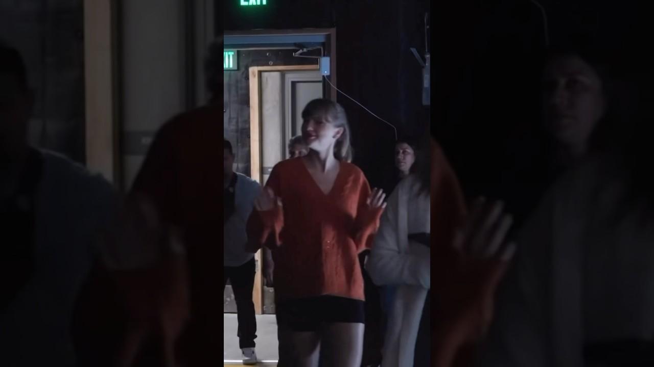 Taylor in her new cardigan with gorgeous playing in the background. More rep songs!!! #taylorswift