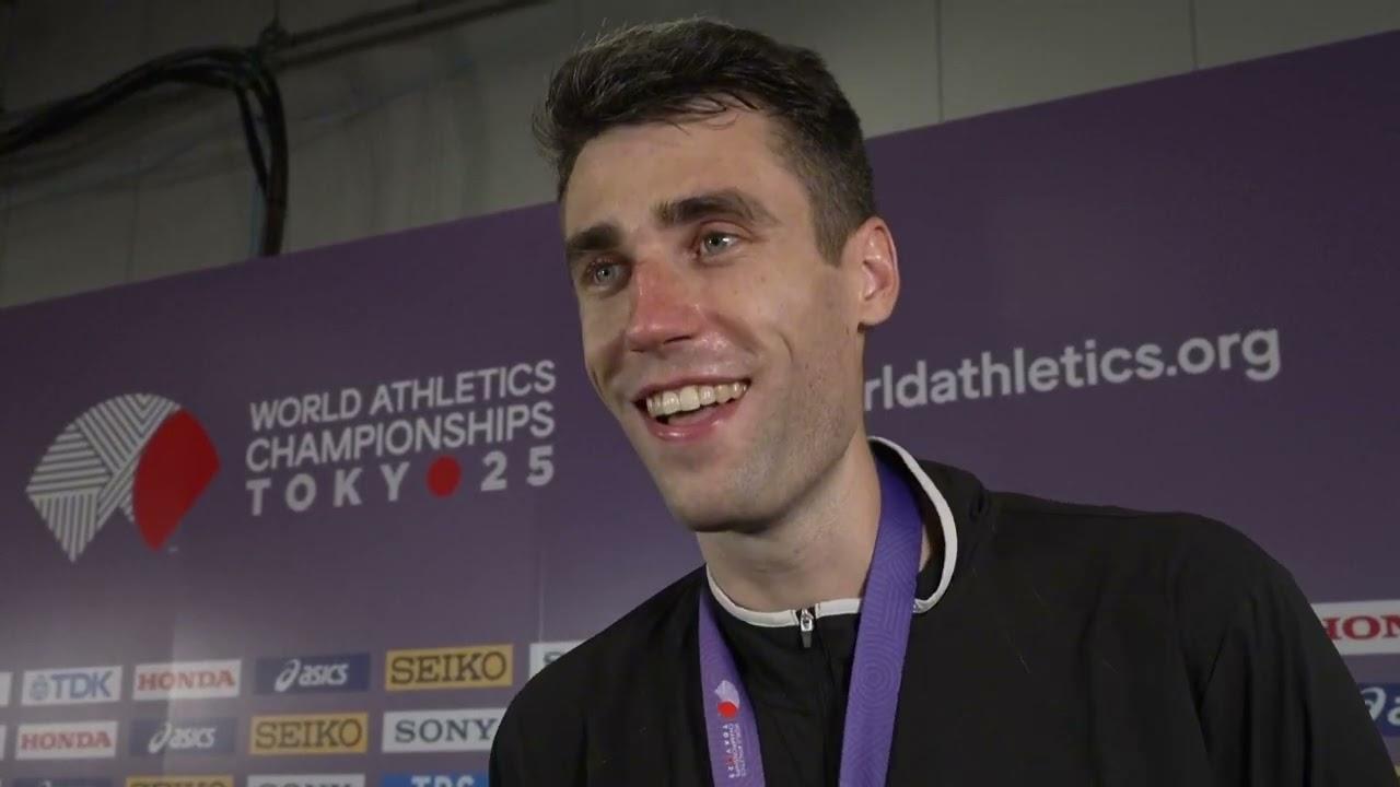 'It feels amazing' - Olympic champion Hamish Kerr edges Woo to win first high jump world title