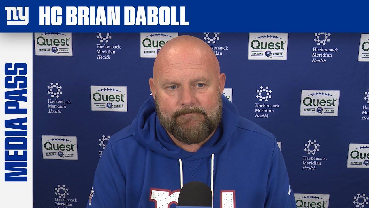 Coach Daboll Provides an Update on Cam Skattebo | New York Giants