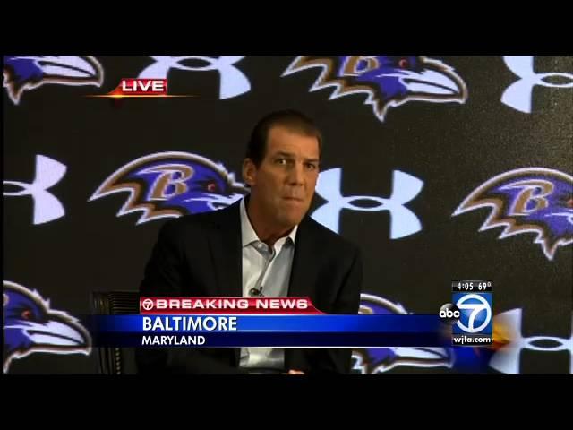 Baltimore Ravens Owner Steve Bisciotti press conference