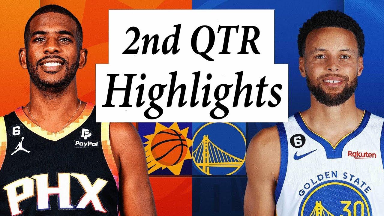 Phoenix Suns vs. Golden State Warriors Full Highlights 2nd QTR | Jan 10 | 2022-2023 NBA Season