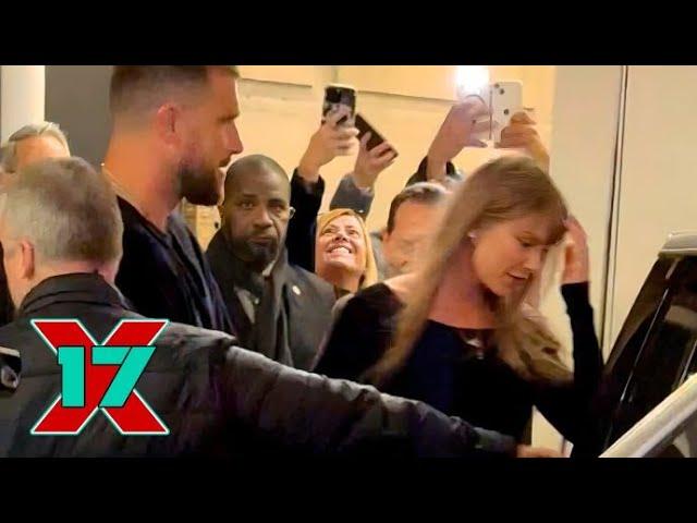 Taylor Swift And Travis Kelce Brave The Chaos During Romantic NYC Date Night