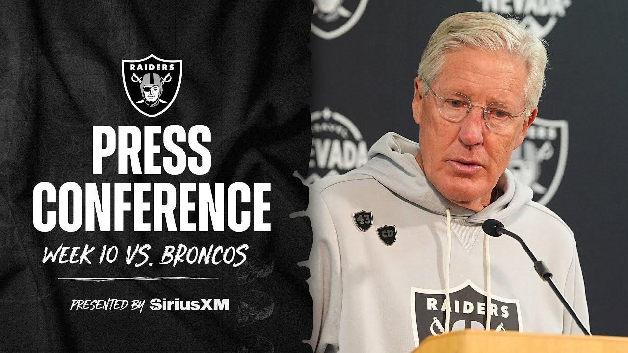 Pete Carroll and Geno Smith Postgame Presser - 11.6.25 | Week 10