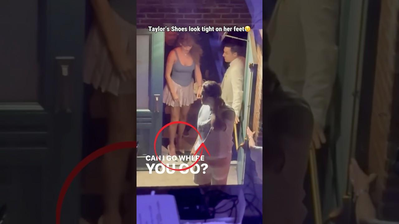 Taylor Swift and Travis Kelce Out For Dinner in NYC - Taylor’s Shoes Look Tight on Her Feet😭