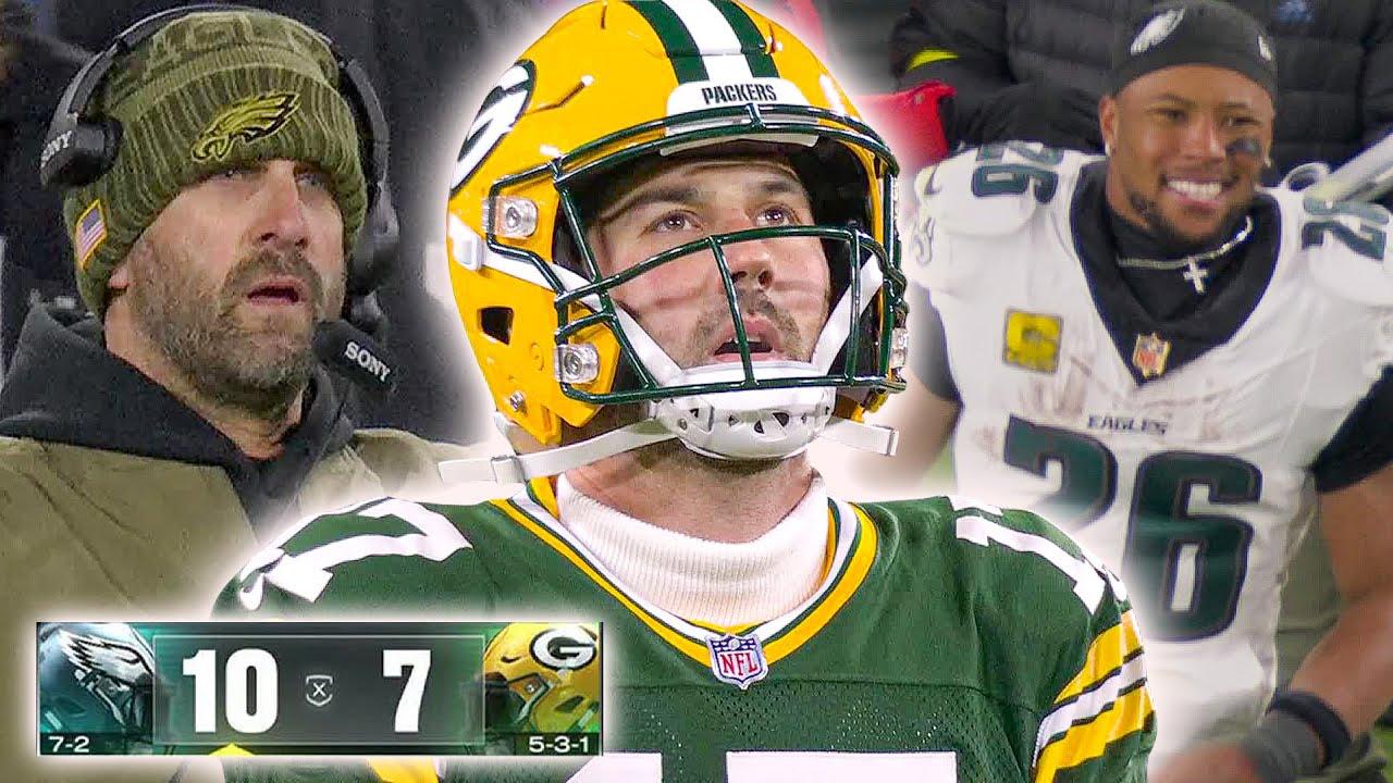 The STRANGEST MNF Game Ending | Eagles Vs Packers Week 10