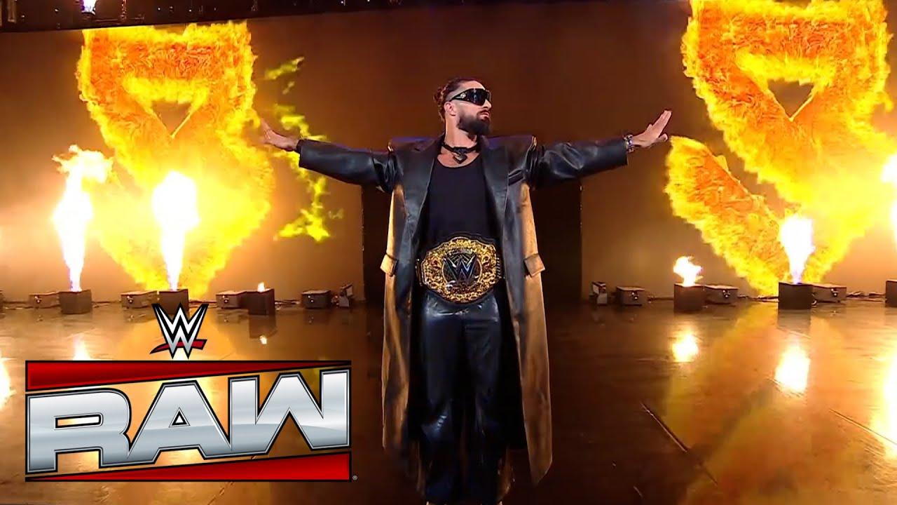 Seth Rollins Entrance : WWE Raw, September 29, 2025
