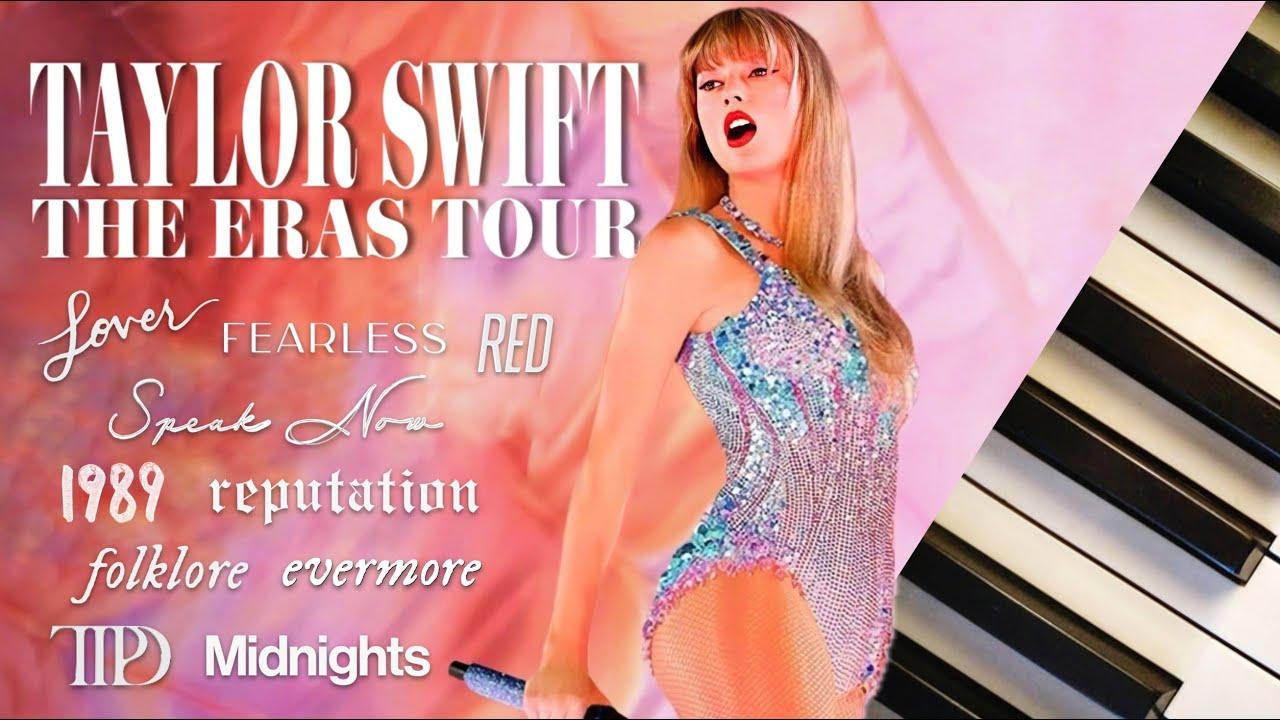 taylor swift | the eras tour | 3.5 hours of calm piano ♪