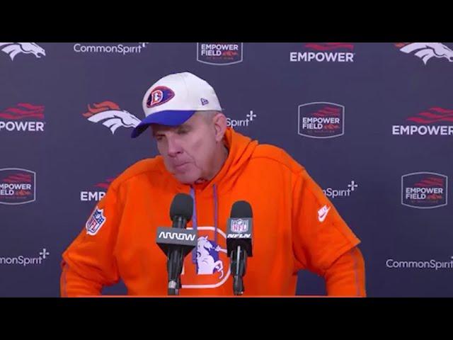 Sean Payton Praises Broncos Focus, 'QB On A Heater' in Playoff Clinching Win