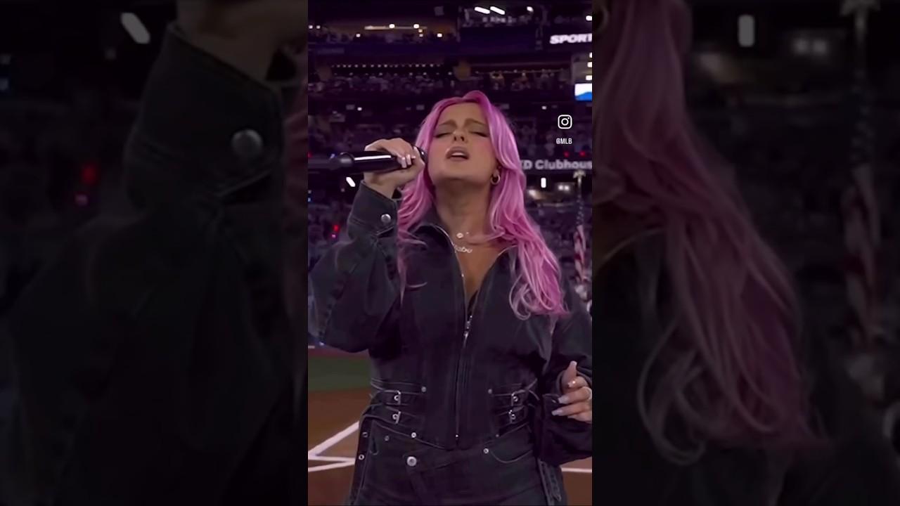 Bebe Rexha - US National Anthem | 2025 Live
