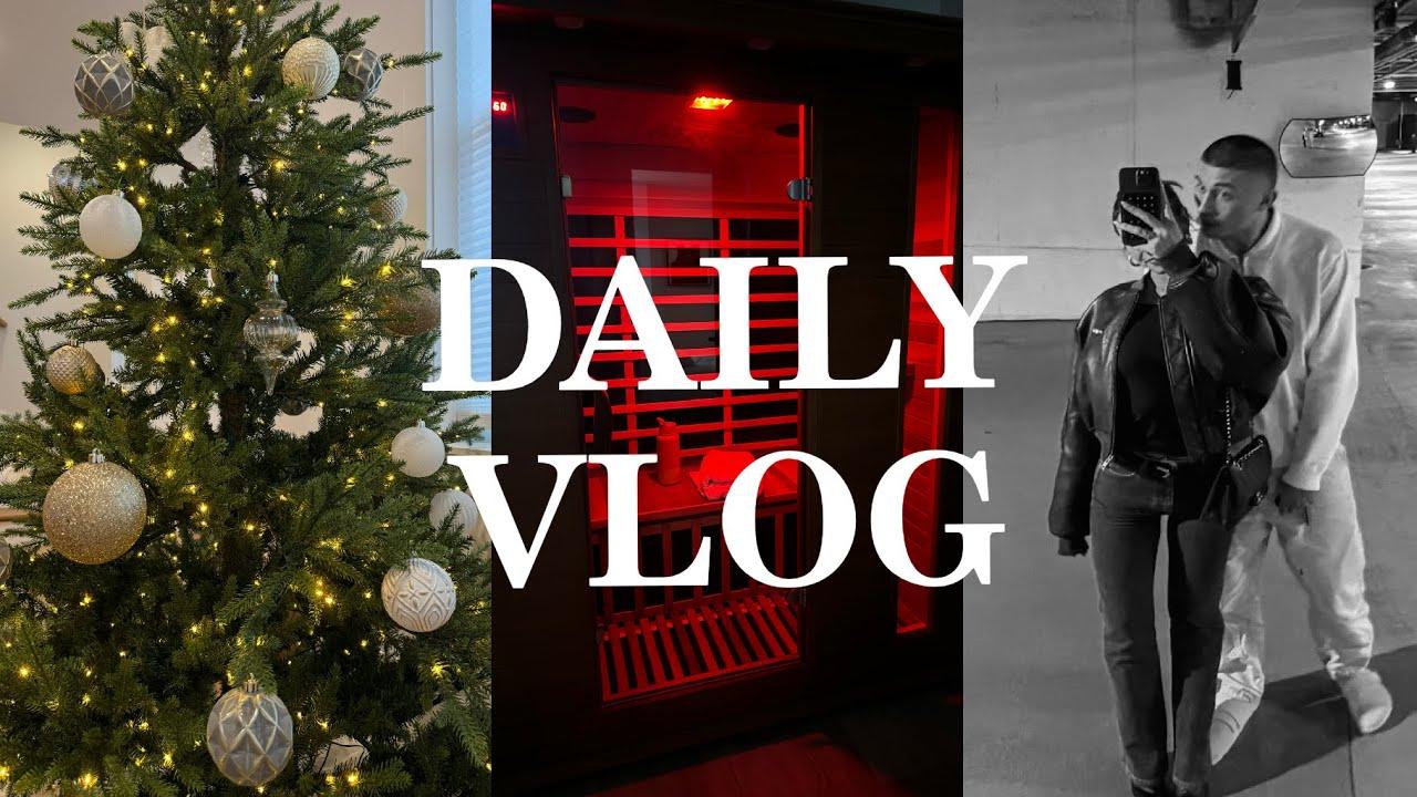 A few days in my life | decorating for Xmas !🎄