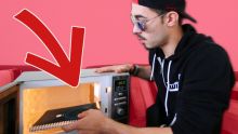 UN CAHIER MAGIQUE AU MICRO ONDES ?!