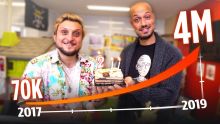 2 ANS SUR YOUTUBE : DE 70.000 à 4 MILLIONS D'ABONNÉS (+ grosse surprise !)