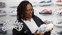 Whoopi Goldberg Goes Sneaker Shopping With Complex
