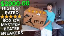 Unboxing A $2000.00 HIGHEST RATED Box Of Mystery "Beater" Sneakers