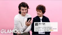 Stranger Things’ Gaten Matarazzo and Joe Keery Give Advice to Strangers on the Internet | Glamour