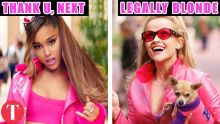 Ariana Grande Thank U, Next Music Video Comparison To The Original Movies