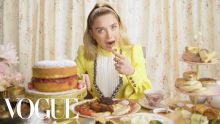 Florence Pugh Eats 11 English Dishes - Mukbang | Vogue
