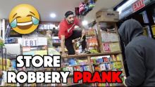 STORE ROBBERY PRANK GONE WRONG!!!