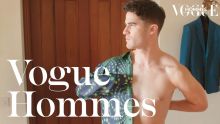 Darren Criss on his fashion taboo and his Italian fantasy I Getting ready I Vogue Hommes