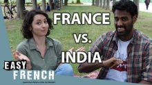 Gesture Challenge: France vs. India | Easy French 108