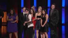 Glee at The 36th Annual Peoples Choice Awards 2010