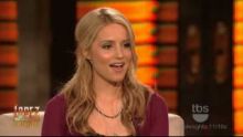Lopez Tonight - Dianna Agron Interview & Sings "  I Say A Little Prayer ' with George Lopez