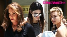 Caitlyn Jenner Is Seen For The First Time Since Her Transition With Kendall Jenner & Hailey Bieber