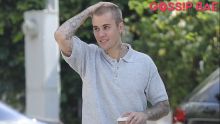 Justin Bieber means Business as he checks out some Real Estate overlooking the Sunset Strip