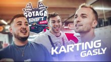 On affronte Pierre GASLY au Karting avec @Squeezie
