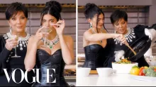 Kylie & Kris Jenner Cook Dinner Together | Vogue