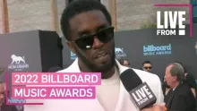 Diddy Does Tequila SHOTS With DJ Khaled on BBMAs 2022 Carpet (Exclusive) | E! Red Carpet
